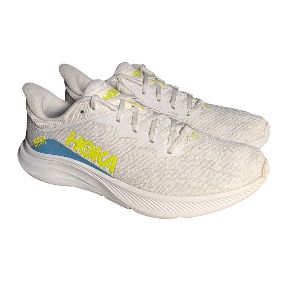 Hoka Solimar Shoes Mens Size 11D White Running Sneakers 1123074 BDBDB Active